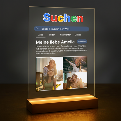 Suchergebnis FREUNDIN – personalisierter Glasdruck