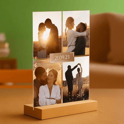 Gemeinsam können wir alles erreichen – personalisierter Druck auf Glas - Emmygift.de