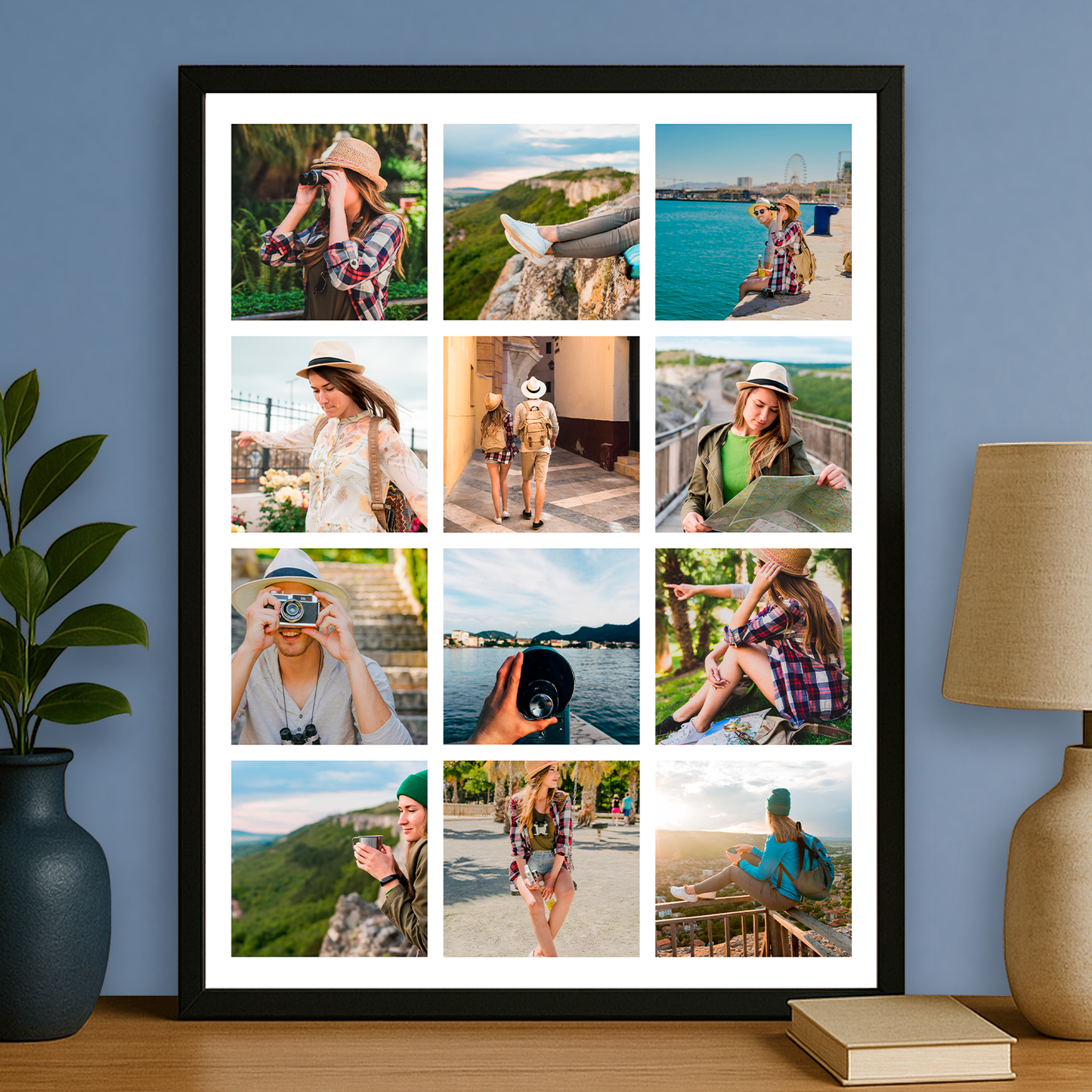 Fotocollage zum Geburtstag – personalisiertes Poster für sie