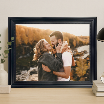 Porträt eines verliebten Paares – personalisiertes Leinwandbild für Paare