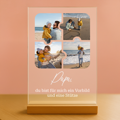 Fotocollage-Puzzle – personalisierter Druck auf Glas
