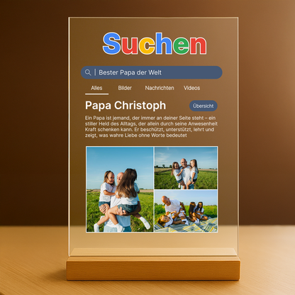 Suchergebnis PAPA – personalisierter Glasdruck