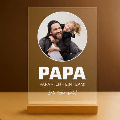 Super Team – personalisierter Glasdruck - Emmygift.de