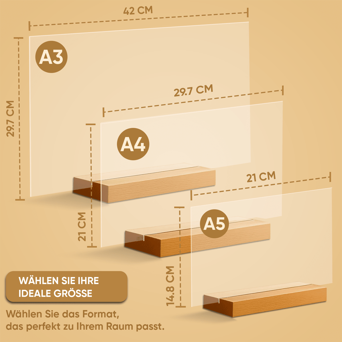 Unser Lied – Foto + Text – personalisierter Druck auf Glas - Emmygift.de